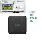 Mag Pro Linux IPTV Set Top Box DLNA H.265 Decoder OTT Linux Smart Box