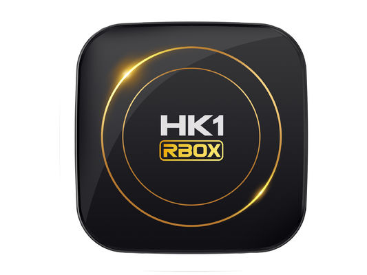 HK1 RBOX H8S Canlı IPTV Kutusu 4G 64G Akıllı TV Kutusu Octa Core Özel